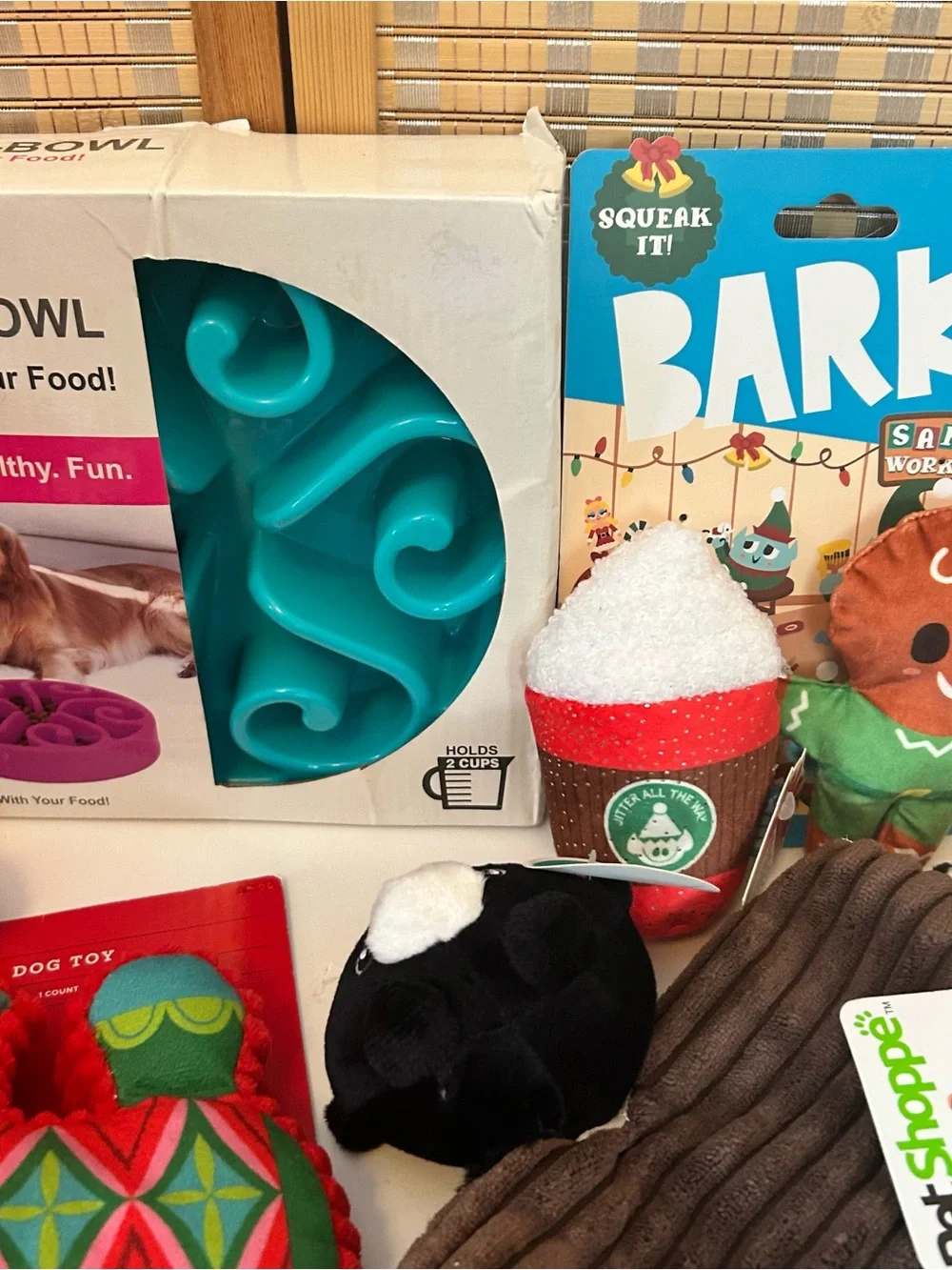 NWT Bark-Pet Shoppe-Target-Dog Toy Lot 6 Pieces